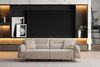 Nobelaa 'Irisia' Sofa Set 3+3+1 mit Schlaffunktion, Beige Bild 3