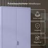 skølm 'Ituri' Kleiderschrank, Metall, 170x45x80 cm, lila, Garderobe mit 4 Fächern und 2 Kleiderstangen Bild 4