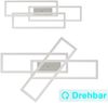 ZMH Deckenlampe LED Deckenleuchte Wohnzimmer - Wohnzimmerlampe Modern Dimmbar mit Fernbedienung Schlafzimmerlampe RGB Farbwechsel 50W Schlafzimmer Deckenbeleuchtung Groß für Küche Flur Esszimmer Bild 5