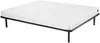 Vente-unique - DANAE Mattress and bed base set StoffMetall Schwarz - B 120 cm118 cm3,8 cm x H 15 cm5 cm25 cm x L 200 cm198 cm3,8 cm Bild 1