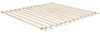 Bett mit Lattenrost ARETTE 180 x 200 cm Samtstoff Helles Beige Bild 5