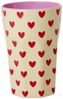 rice Becher Großer Melaminbecher „Darling Hearts“, 400 ml, spülmaschinenfest Bild 3