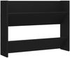 vidaXL Wand-Schuhschrank Schwarz 80x18x60 cm Holzwerkstoff 806743 Bild 2
