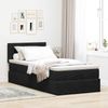 vidaXL Ottoman-Bett mit Matratze Schwarz 90x200 cm Samt 3311677 Bild 3