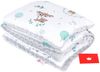 Kinderdecke BABYLUX Babydecke MINKY 2Set Kuscheldecke Decke 75 x 60cm Kinderwagen, BabyLux, MP120B. Wald Reh + Grau Bild 3