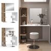 Schminktisch Tower Weiß/Sonoma 122.2 cm mit Hocker Vicco Bild 2