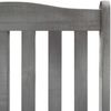 vidaXL Schaukelstuhl mit Auflage Grau Massivholz Akazie 3064215 Bild 5