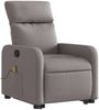 vidaXL Massagesessel mit Aufstehhilfe Taupe Stoff 3206715 Bild 4