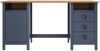 vidaXL Schreibtisch Hill Grau 150x50x74 cm Massivholz Kiefer 289001 Bild 2