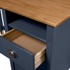 vidaXL Schreibtisch Hill Grau 150x50x74 cm Massivholz Kiefer 289001 Bild 5