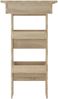 vidaXL Wand-Bartisch Sonoma-Eiche 102x45x103,5 cm Holzwerkstoff 811784 Bild 4