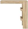 vidaXL Wand-Bartisch Sonoma-Eiche 102x45x103,5 cm Holzwerkstoff 811784 Bild 3