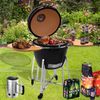Kamado Grill | Keramikgrill | Kugelgrill | Barbecue-Grill | Außengrill Bild 3