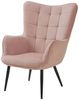 Sessel Gunar, Farbe: Rosa HCD-53 Bild 3