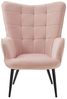 Sessel Gunar, Farbe: Rosa HCD-53 Bild 2