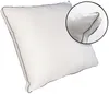 Vente-unique - AUXENCE Kopfkissen StoffStoff Weiß - B 50 cm x H 10 cm x L 70 cm Bild 3