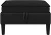 vidaXL Sofa-Hocker mit Stauraum Schwarz Samt 42027149 Bild 4