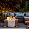 Relaxdays LED Kerzen Echtwachs im 3er Set Bild 5