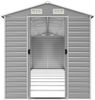 vidaXL Gartenhaus Hellgrau 191 x 810 x 198 cm Verzinkter Stahl 3188250 Bild 5