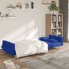 vidaXL Schlafsofa 2-Sitzer mit 2 Kissen Blau Stoff 375803 Bild 3