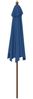 vidaXL Sonnenschirm mit Holzmast Azurblau 299x240 cm 363174 Bild 5
