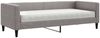 vidaXL Tagesbett mit Matratze Taupe 80x200 cm Stoff 3196558 Bild 2