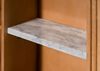 Spiegelschrank Mango 145x20x75 natur lackiert / Marmor weiß BARCELONA #546 Bild 4
