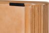 Spiegelschrank Mango 145x20x75 natur lackiert / Marmor weiß BARCELONA #546 Bild 5