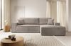 Selsey 'Farese ' Ecksofa mit Cordbezug, Schlaffunktion und Stauraum, Beige, rechts Bild 2