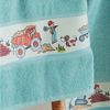 Erwin Müller Handtücher Kinder-Frottier-Set 3-tlg, (3-St), Walk-Frottier Uni Bild 4