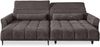 Wohnlandschaft >Wolve< elektr. Sitzverstellung, Kissen, Cord graubraun - 277x108x179cm BxHxT Bild 5