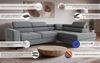 OTTO home Ecksofa AADEN Schlafsofa 254 cm - OTTO. Verlässliche Qualität, mit Bettfunktion, Bettkasten, Kopfstützen, rechts/links bestellbar Bild 3