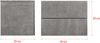 Nachttisch Amberg 40 x 29 x 30 cm Hängeschrank mit 2 Schubladen Betonoptik Bild 4