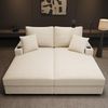 Sweiko Schlafsofa Doppelschlafsofa(XXL) mit Schlaf-Liegefunktion, mit Handyhalterung, USB-Anschluss und Getränkehalter, für Wohnzimmer Bild 4