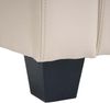 3er Sofa Couch Loungesofa Lille ~ Leder, creme Bild 2