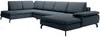 Vente-unique - ARCHIBALD Sofa Stoff Blau - B 205 cm x H 82 cm x L 347 cm Bild 3