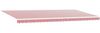 vidaXL Ausziehbare Markise Rot und Weiß 600 x 350 cm 3331723 Bild 4