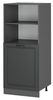 Herdumbauschrank R-Line Anthrazit Landhaus 60 cm Vicco Bild 4