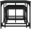 Couchtische, Sofatische 3 Stk. Schwarz Holzwerkstoff Bild 5
