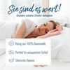 Kopfkissen Daunenkissen 100% sibirische Daunen 500g leicht weich 80x80 Bild 5