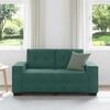 vidaXL Zweisitzer-Sofa Dunkelgrün 160 cm Samt 4105112 Bild 2
