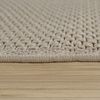 KADIMA DESIGN Outdoorteppich Natur Balkon, Terrasse schmutzabweisend Outdoor Teppich, Rechteckig, Höhe: 4 mm, 100% Polypropylen,60x100, Beige Bild 3