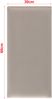 Wandkissenset Carpino 3-tlg. Samt 60x30 cm Hellgrau [neu. haus] Bild 3