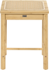 Set mit 2 Hockern EVIRES Bambus Hellbraun Bild 5