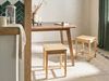 Set mit 2 Hockern EVIRES Bambus Hellbraun Bild 3
