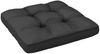 vidaXL Garten-Fußhocker mit Grauen Kissen Massivholz Kiefer 805727 Bild 5