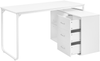 Eckschreibtisch SOGNE Weiß 140 cm 100 cm Bild 4
