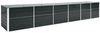 vidaXL Garten-Hochbeet Verzinkter Stahl 480x80x77 cm Anthrazit 47071 Bild 2