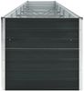 vidaXL Garten-Hochbeet Verzinkter Stahl 480x80x77 cm Anthrazit 47071 Bild 5