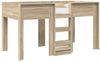 vidaXL Etagenbett für Kinder Sonoma-Eiche 90 x 200 cm Holzwerkstoff 3410493 Bild 2